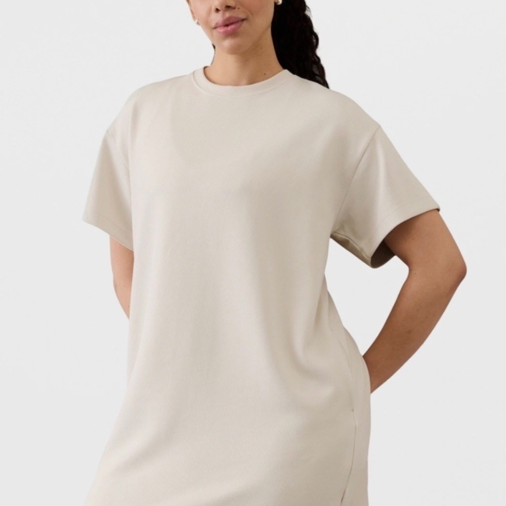 Athleta ribbed dress bone medium tall